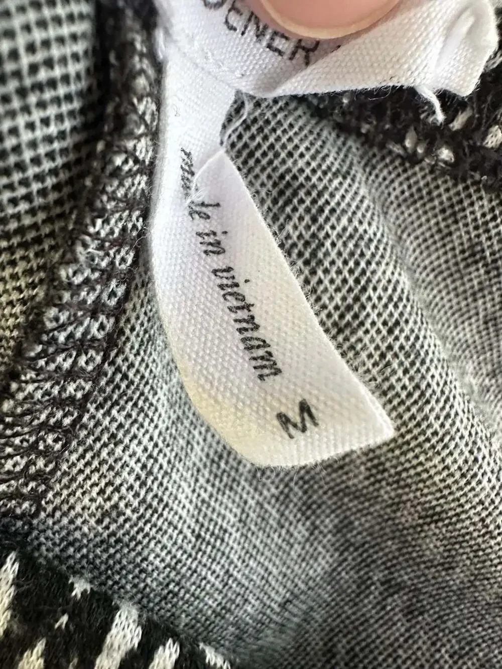 BCBG Generation Womens Pants Black and White Chevron Knit Pull-On Pants Medium - Picture 12 of 13